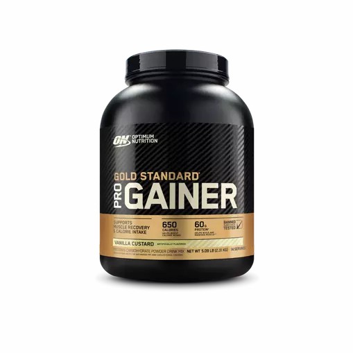 Optimum Nutrition GOLD STANDARD® Pro Gainer Vanilla Custard 5.09 lb (14 Servings) Greece | 97VPUQCBA