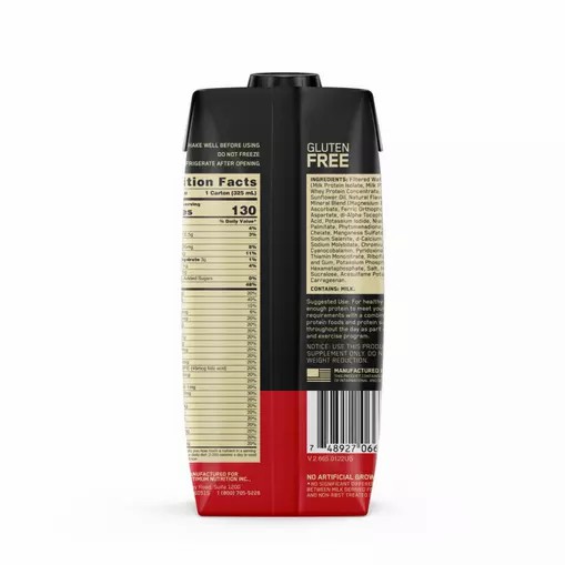 Optimum Nutrition GOLD STANDARD® Ready To Drink Protein Shake Vanilla 12 Cartons (12 Servings) Greece | 06SUFWCAV
