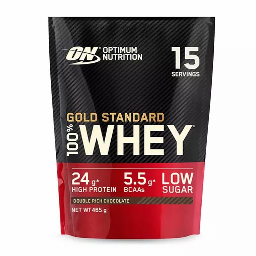 Optimum Nutrition Gold Standard 100% Whey Protein Powder Double Rich Chocolate 465 grams (15 Servings) Greece | 97BRQMYVO
