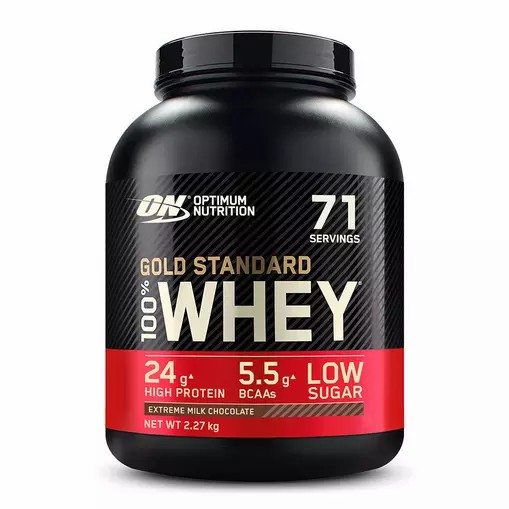 Optimum Nutrition Gold Standard 100% Whey Protein Powder Extreme Milk Chocolate 2.27 kg (71 Servings) Greece | 40PTMFCAO