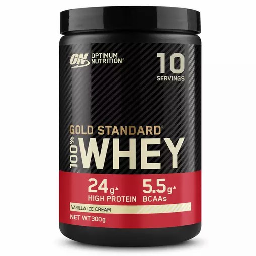 Optimum Nutrition Gold Standard 100% Whey Protein Powder Vanilla Ice Cream 300 grams (10 Servings) Greece | 47MOCXNPA