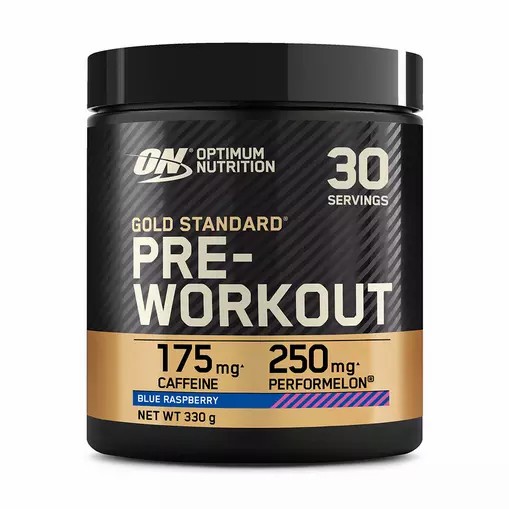 Optimum Nutrition Gold Standard Pre-Workout Blue Raspberry 330 grams (30 Servings) Greece | 05BDAINEZ