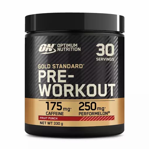 Optimum Nutrition Gold Standard Pre-Workout Fruit Punch 330 grams (30 Servings) Greece | 68KJOZLXC