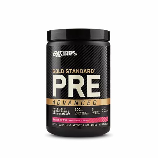 Optimum Nutrition Gold Standard Pre Advanced Berry Blast 20 Serves Greece | 71PSTMOJR