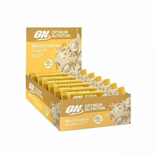 Optimum Nutrition Marshmallow Crunch Protein Bar Elite 650 grams (10 Bars) Greece | 36NXCRGVP