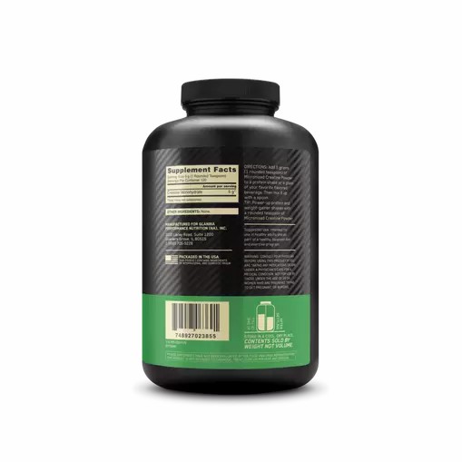 Optimum Nutrition Micronized Creatine Powder Unflavored 1.32 lb (120 Servings) Greece | 82JEAVICN