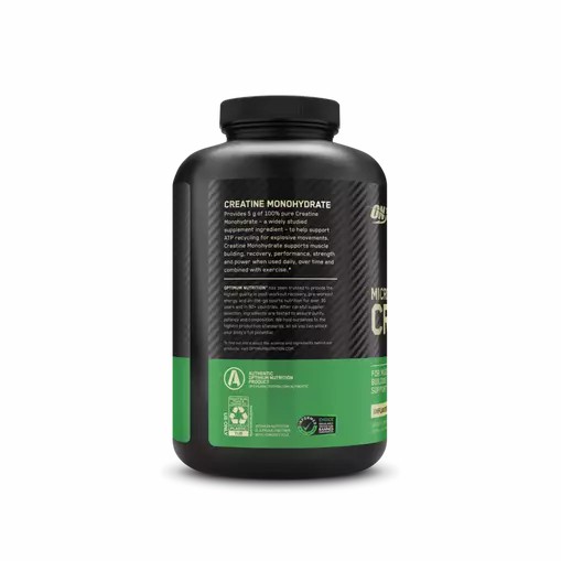 Optimum Nutrition Micronized Creatine Powder Unflavored 1.32 lb (120 Servings) Greece | 82JEAVICN