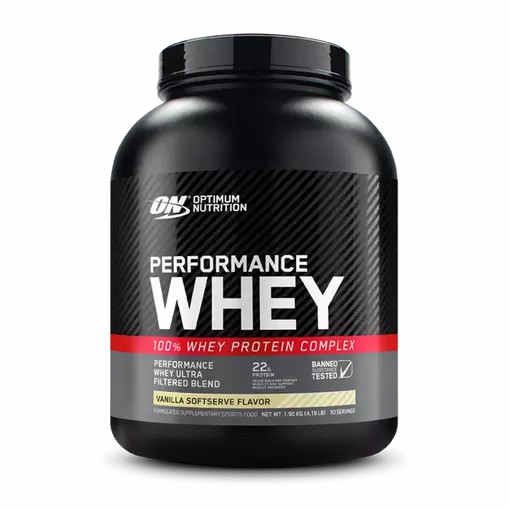 Optimum Nutrition Performance Whey Vanilla 1.95kg Greece | 85UPLZNFT