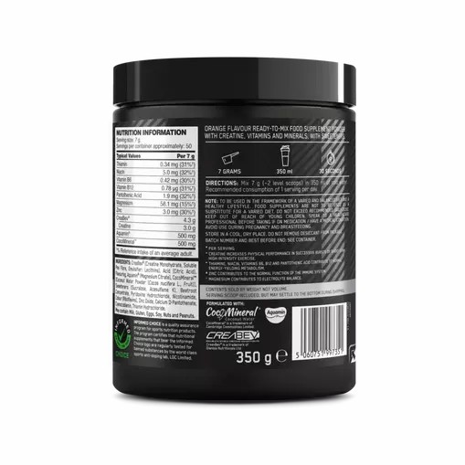 Optimum Nutrition Platinum Creatine Plus Orange 350 grams (50 Servings) Greece | 86BNSVEQD