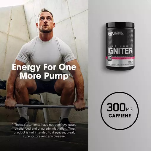 Optimum Nutrition Platinum Igniter Berry Lemonade Blast 0.84 lb (20 Servings) Greece | 78HQIJGKE