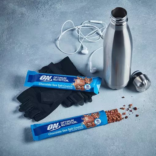 Optimum Nutrition Protein Bar Chocolate Sea Salt Crunch 55 grams (1 bars) Greece | 76GTVSAMW