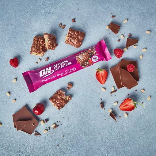 Optimum Nutrition Protein Bar Chocolate Berry Crunch 720 grams (12 Bars) Greece | 90XUYEOSA