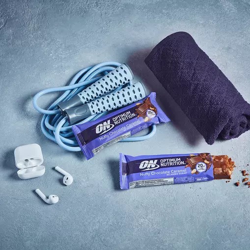 Optimum Nutrition Protein Bar Nutty Chocolate Caramel 70 grams (1 Bars) Greece | 57NHLVAST