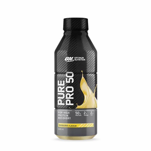 Optimum Nutrition Pure Pro 50 Banana 508ml (12 bottles) Greece | 06UPKNOXR