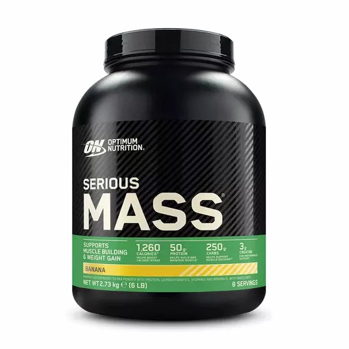 Optimum Nutrition Serious Mass Gainer Banana 2.73 kg (8 Servings) Greece | 67XEJMPBF