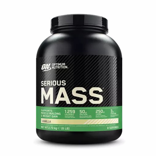 Optimum Nutrition Serious Mass Vanilla 2.73 kg (8 Servings) Greece | 41EFGZXWD